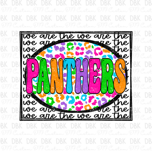 Panthers DTF Transfer