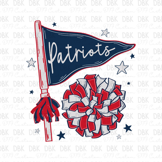 Patriots DTF Transfer