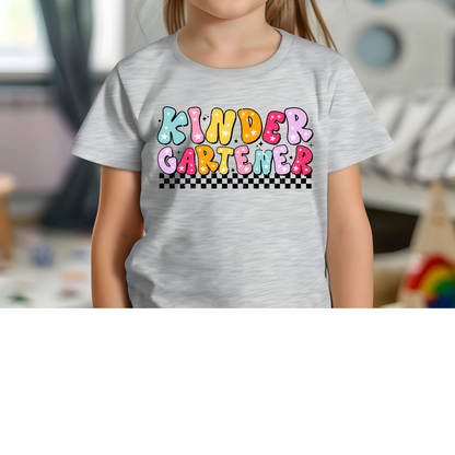 Kindergartener Grade DTF transfer A160