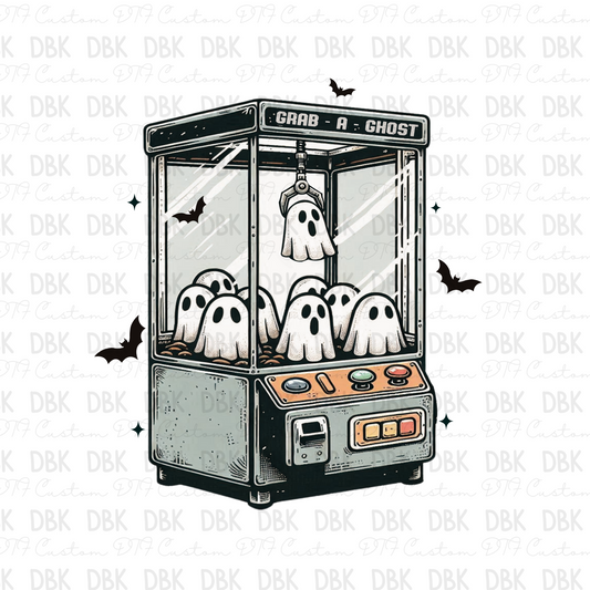 Ghost vending machine DTF transfer H150