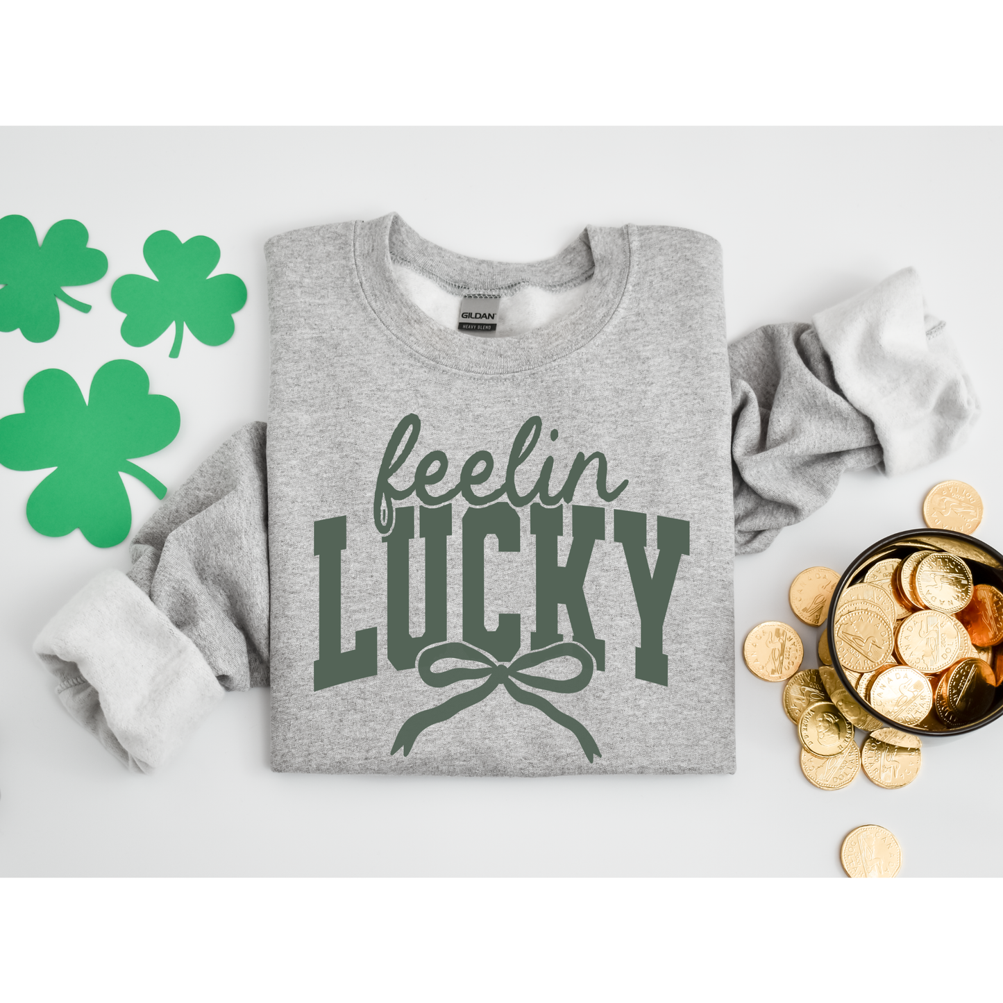Feelin' Lucky DTF Transfer GREEN