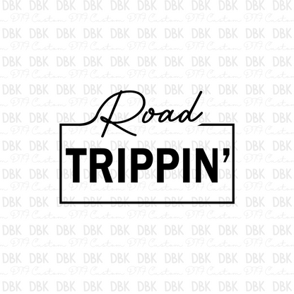 Road Trippin' DTF transfer