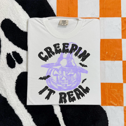 Creepin it real PURPLE DTF Transfer H366