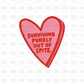 Surviving purely out of spite DTF transfer B375