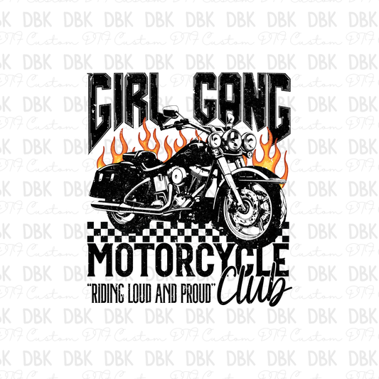 Girl Gang DTF Transfer I311