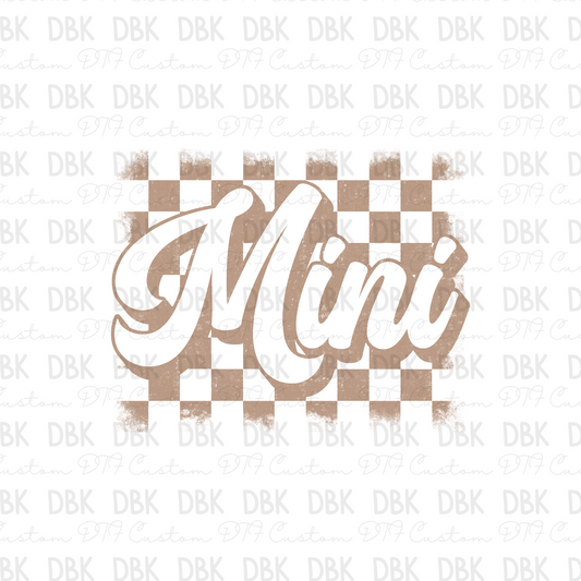 Mini DTF Transfer TAN