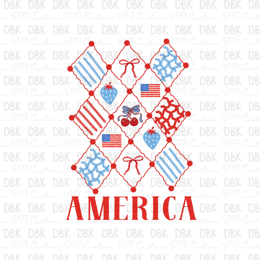 America DTF Transfer R199