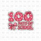 100 days of school DTF Transfer A195