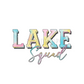 Lake squad DTF transfer S71