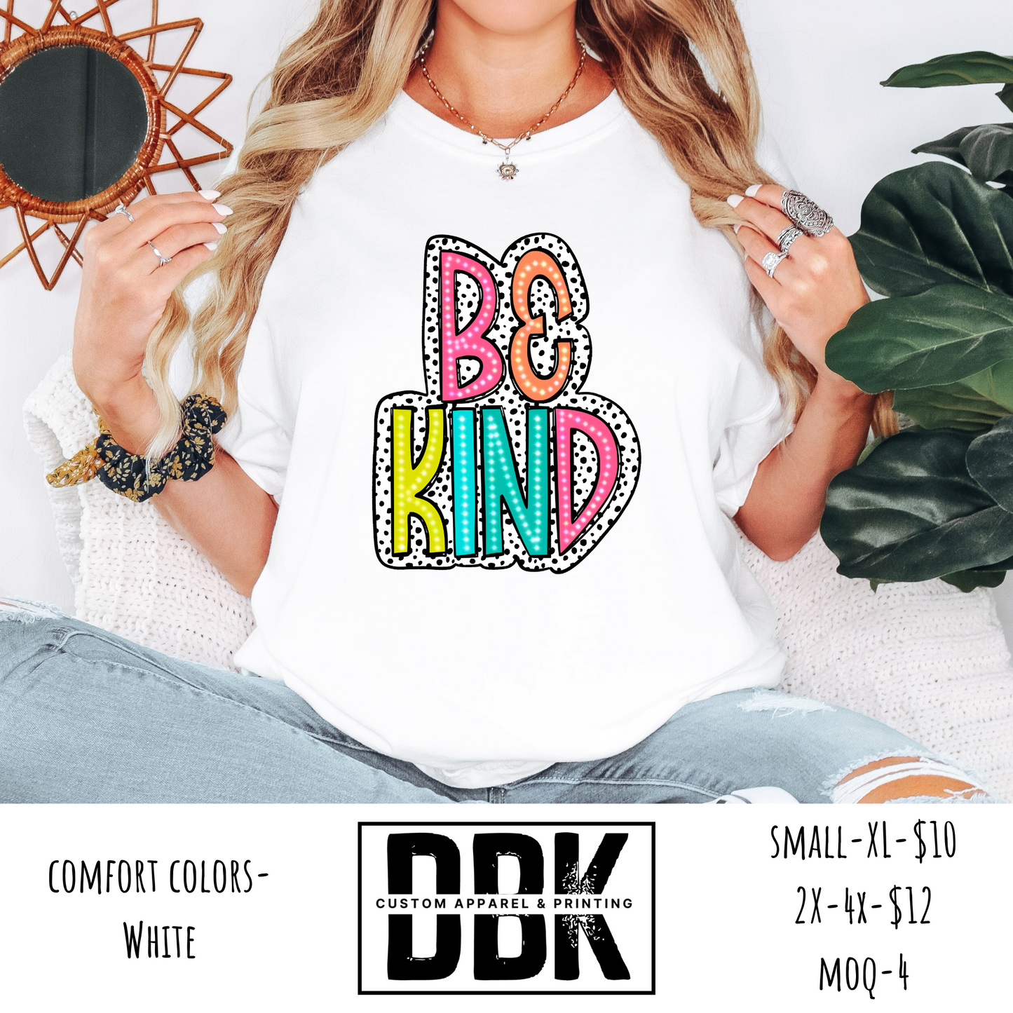 Be Kind WHOLESALE T-SHIRT MOQ-4