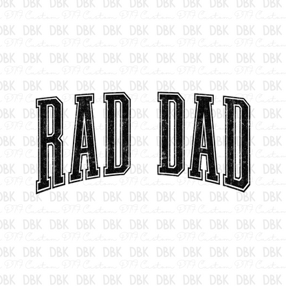 Rad Dad DTF Transfer DD15