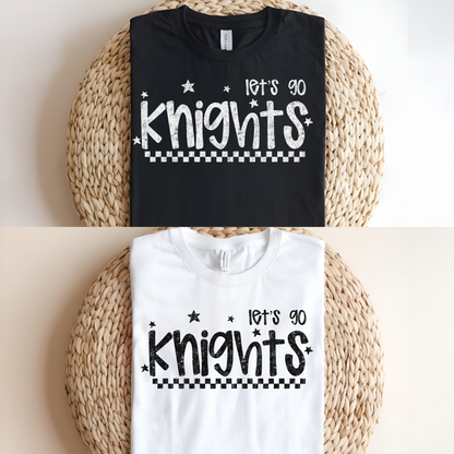 KNIGHTS DTF Transfer WHITE M165