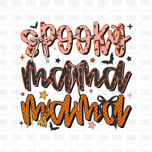 Spooky Mama DTF Transfer H265