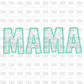 MAMA Snowflake DTF transfer N131