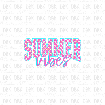 Summer Vibes DTF Transfer