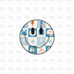 Beachy Smiley DTF Transfer