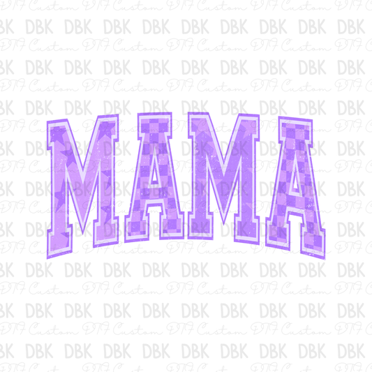 Purple Mama DTF Transfer