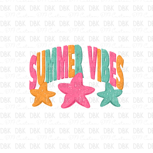 Summer Vibes DTF Transfer