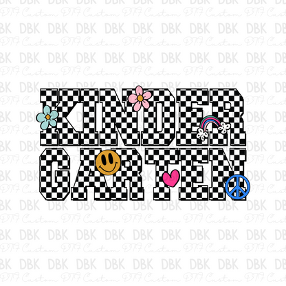 Kindergarten DTF Transfer A214