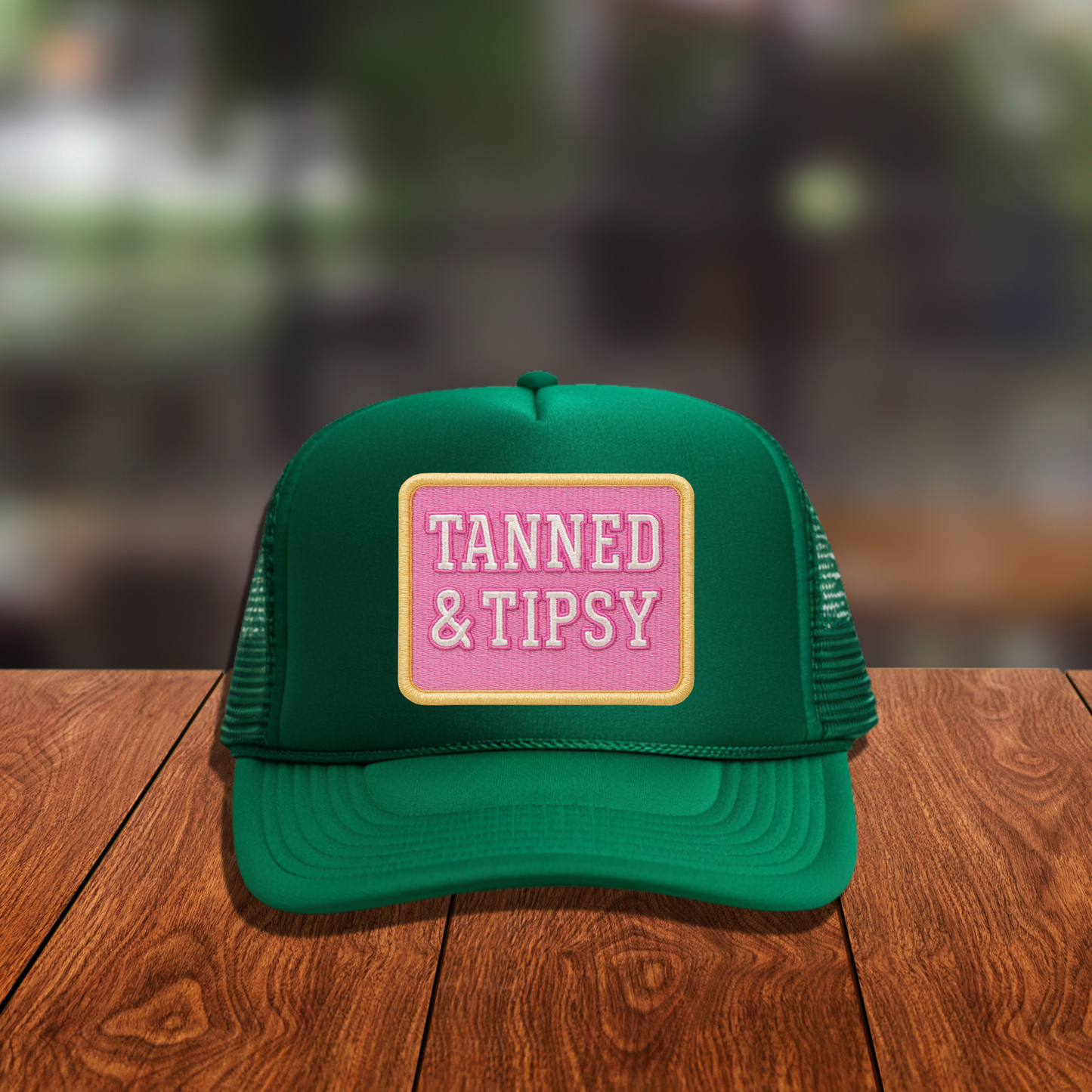 Tanned and Tipsy DTF transfer B378