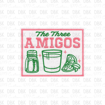 The three amigos DTF transfer B381