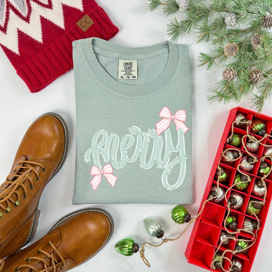 Pastel Merry DTF Transfer