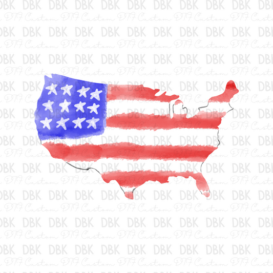 United States DTF Transfer R189