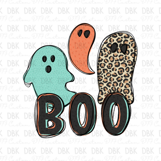 BOO DTF Transfer H306