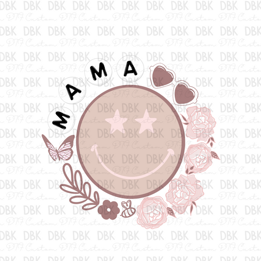 mama smiley DTF Transfer N76