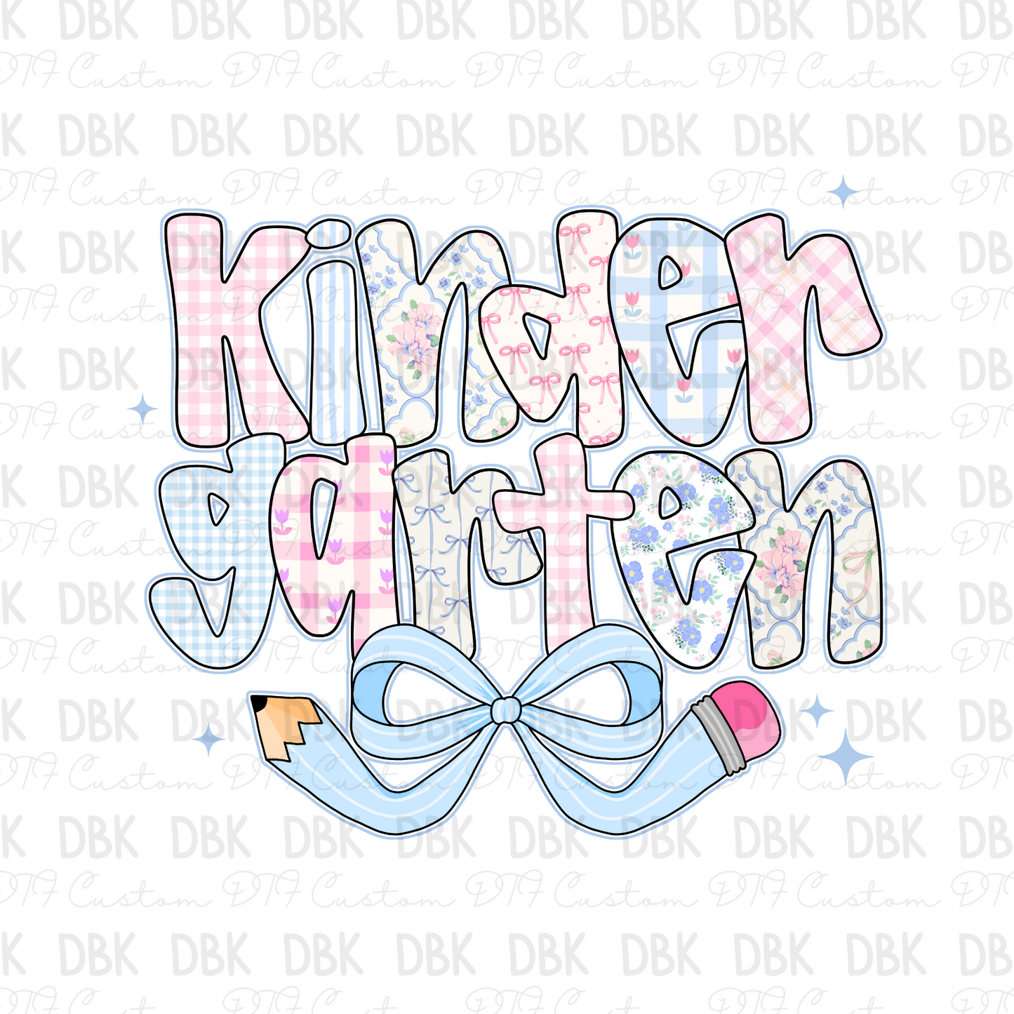 Kindergarten DTF Transfer A234