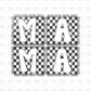Mama DTF Transfer GREY N250