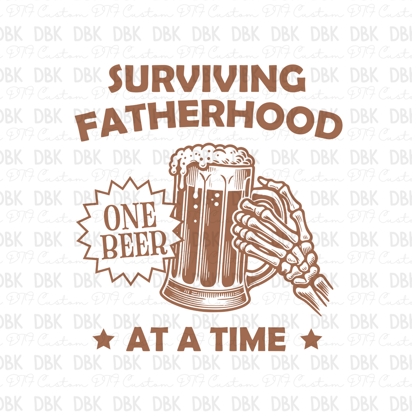 Surviving Fatherhood DTF Transfer DD13