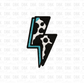 Bolt DTF transfer B385