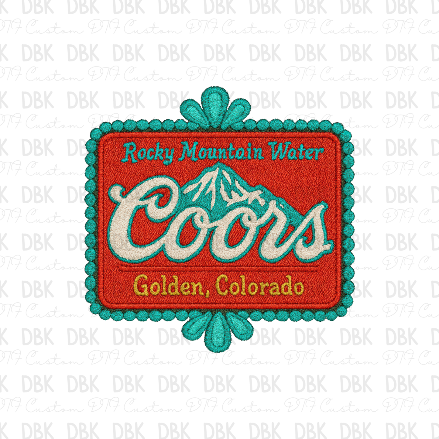 Cors* DTF transfer B384