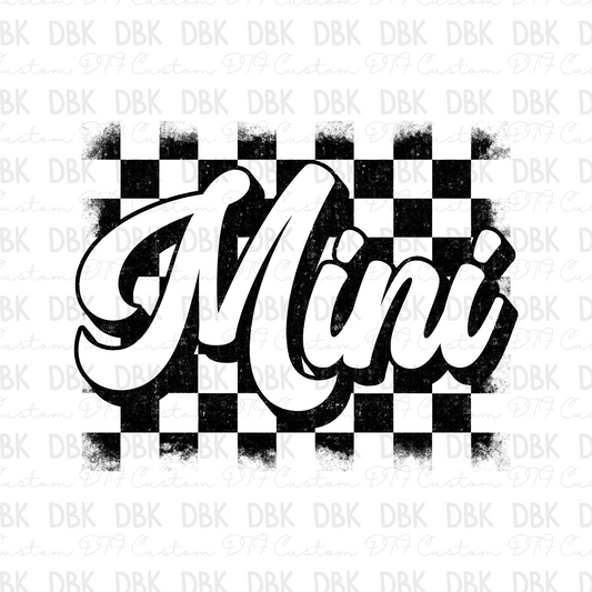 Mini DTF Transfer BLACK