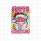 Merry Christmas DTF Transfer