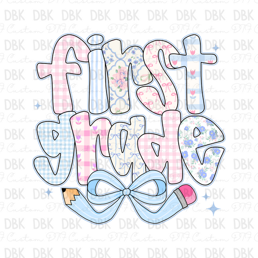 First Grade DTF Transfer A235