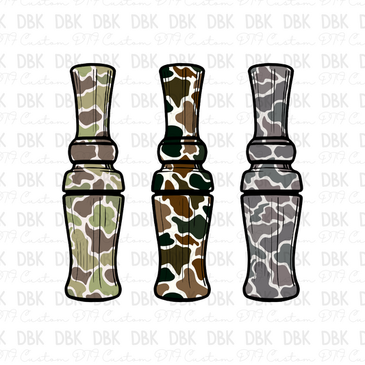 Duck calls DTF Transfer