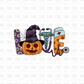 Love Halloween DTF transfer H104