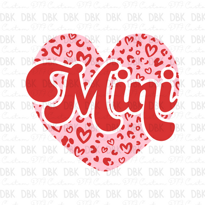 Mini DTF transfer