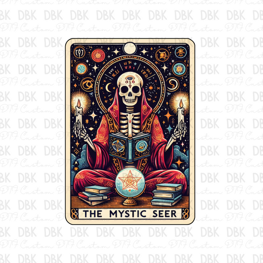 The mystic seer Tarot DTF transfer