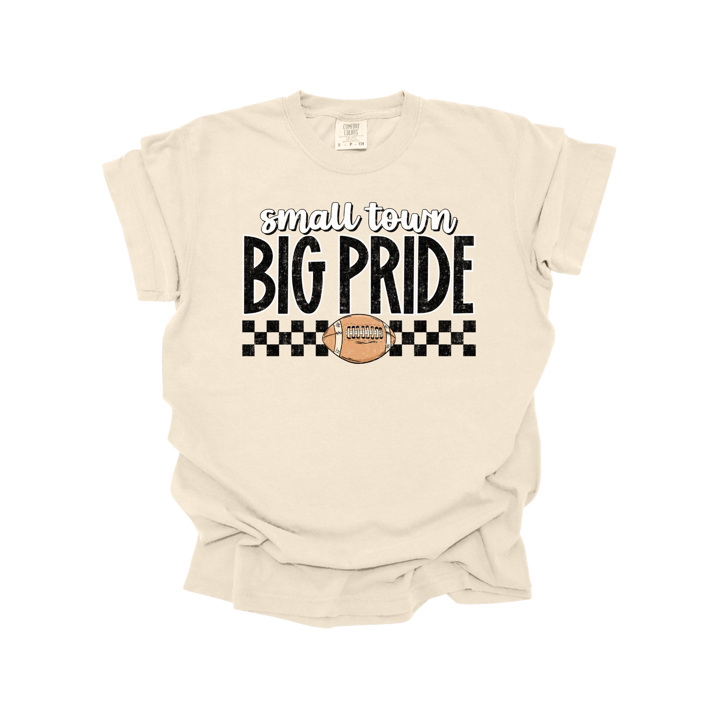 Small Town Big Pride Football DTF Transfer