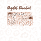 Kansas Rose Gold Leopard Digital Download