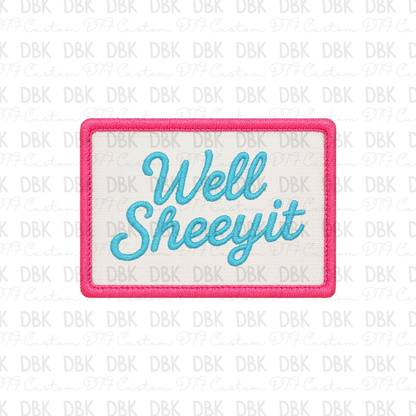 Well Sheeyit DTF transfer B392