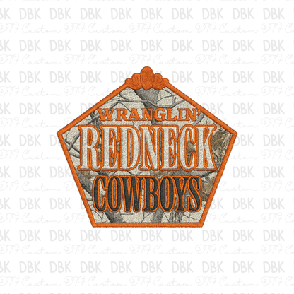 Redneck Cowboy DTF transfer B394