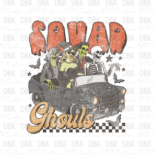 Squad Ghouls DTF Transfer H186