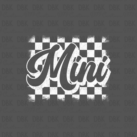 Mini DTF Transfer BLACK