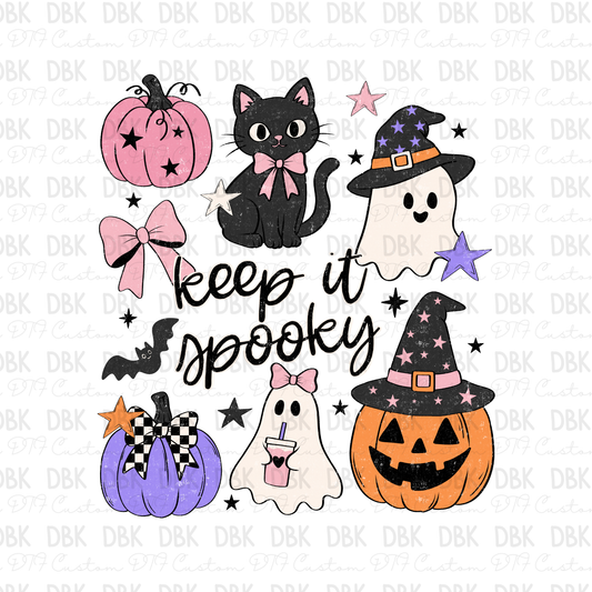 Keep it spooky DTF Transfer H342