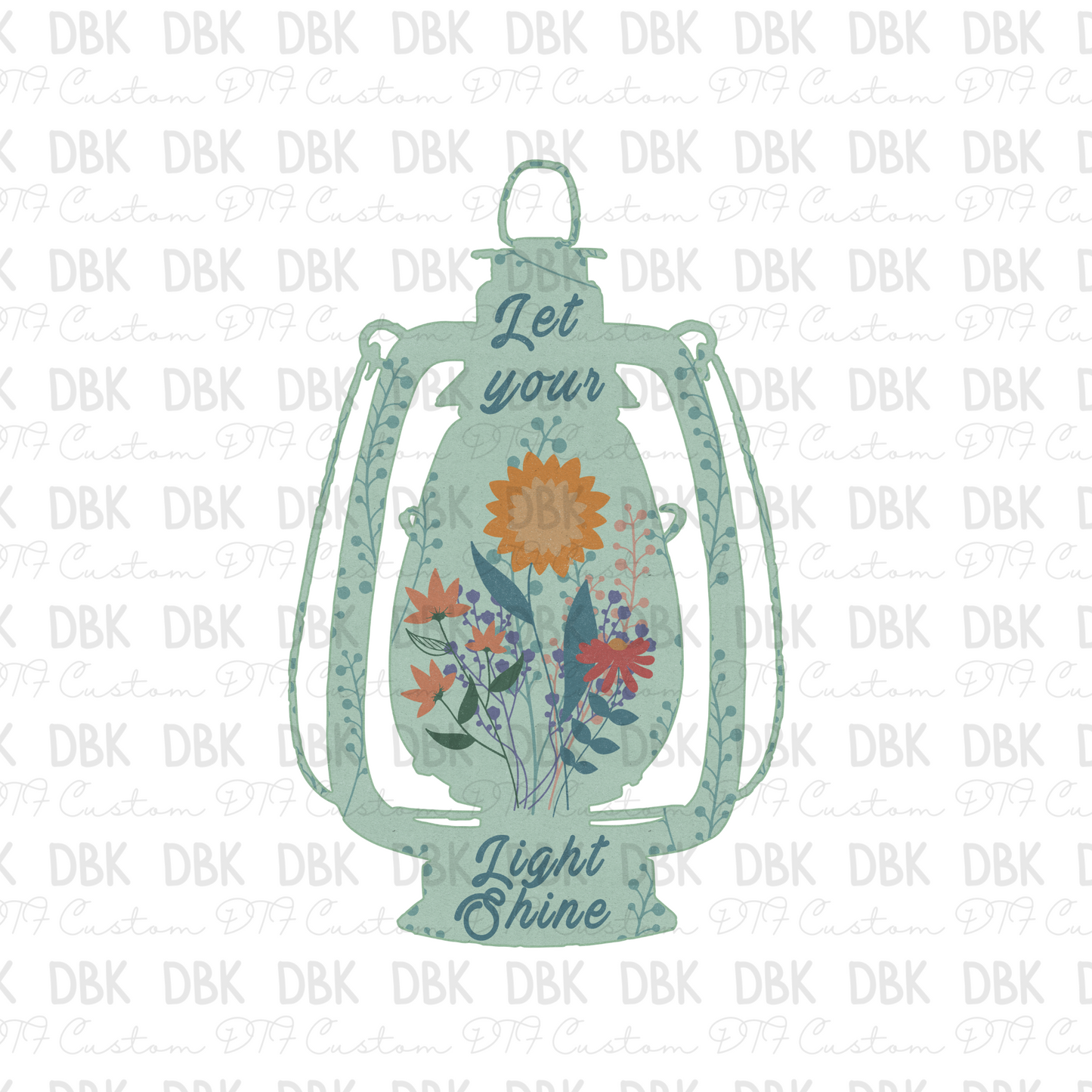 Let your light shine DTF Transfer