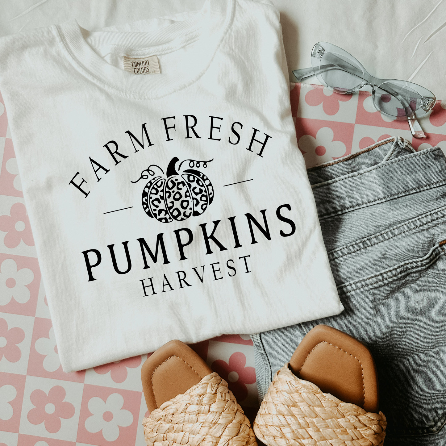 Farm Fresh Pumpkins Harvest DTF Transfer F58